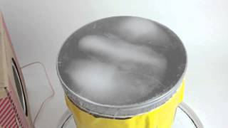 Chaldni vibrating membrane Part 2