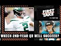 Which 2nd-year quarterback makes the biggest jump? 🧐 | First Take