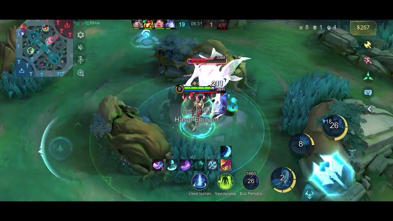 AAMON SOLO RANK 15 KİLL 8 ASSİST GAMEPLAY Mobile Legends