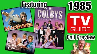 TV Guide 1985 Fall Preview. Did the shows suck?