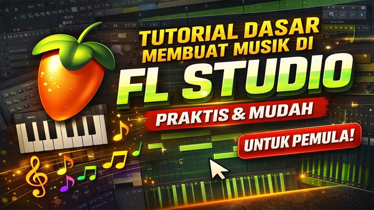 Tutorial Musik Tutorial Dasar Membuat Musik di FL Studio | Praktis dan Mudah (Part 1 ...