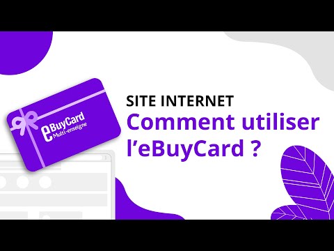 Comment utiliser l'eBuyCard sur le site ?