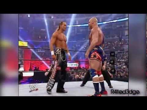 Kurt Angle Vs Shawn Michaels Wrestlemania 21 Highlights HD