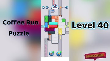 ☕ Coffee Run Puzzle Level 40 Walkthrough 🔍 | Coffee Run Level 40