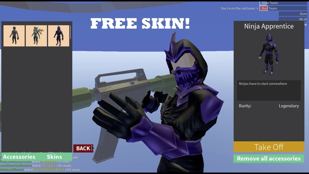 Fastupload.io on X: How to get a **FREE** Skin in Strucid  Roblox Link:   #BattleRoyale #br #fakefortnite #fortnite #strucid  # #Roblox  / X