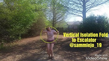 Vertical Isolation Fold to Escalator Hoop tutorial