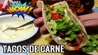 Receta de Tacos FÁCILES + 3 SALSAS