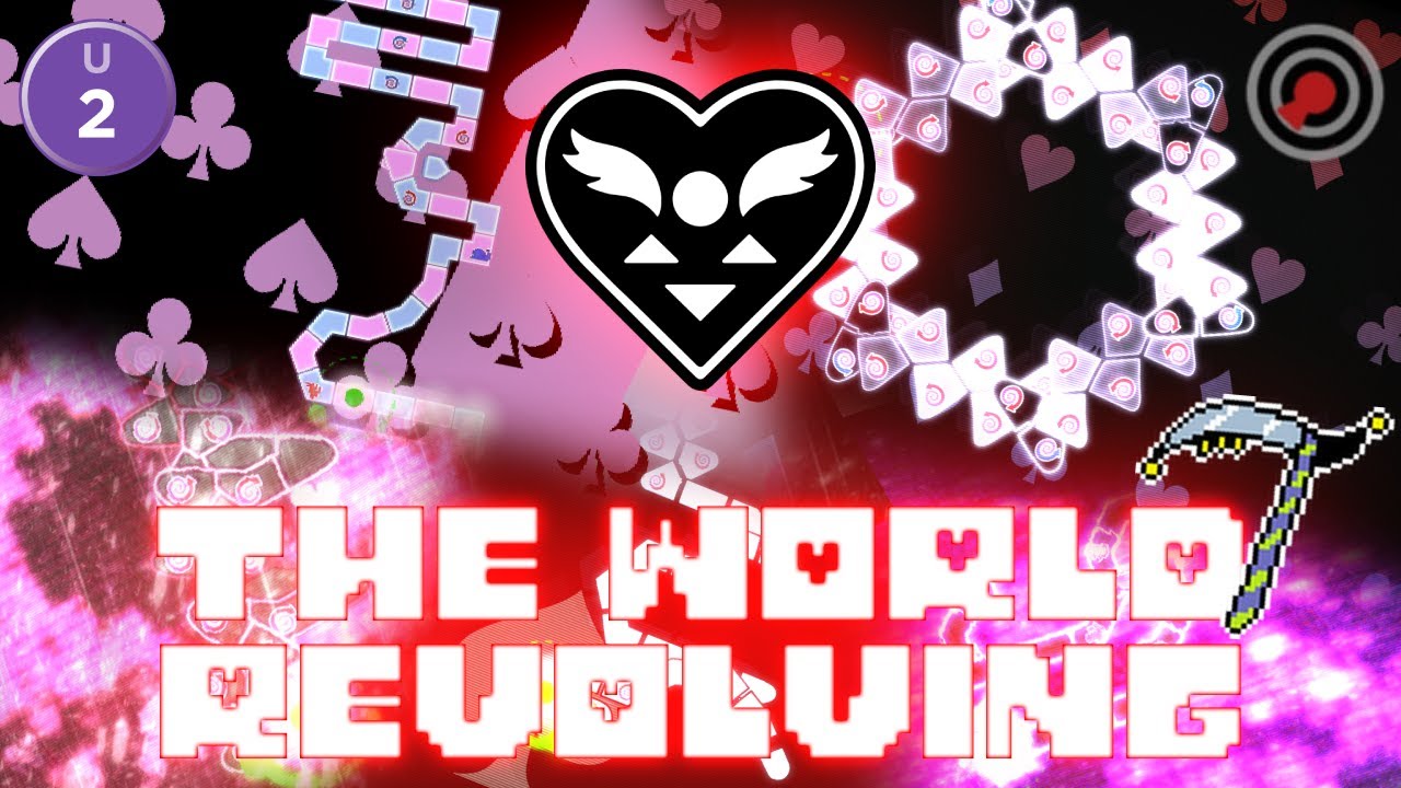 DELTARUNE x ADOFAI collab!?!? | Toby Fox & Camellia  - THE WORLD REVOLVING (Camellia Remix) clear!