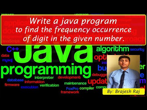 Write a java