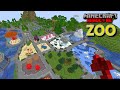 J ai construis un zoo en hardcore sur minecraft apres 9000 jours de survie