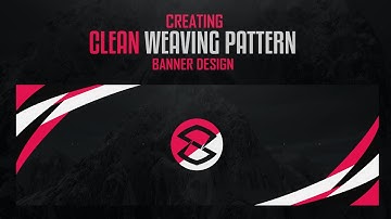Photoshop Tutorial: Clean Weaving Pattern Banner Design