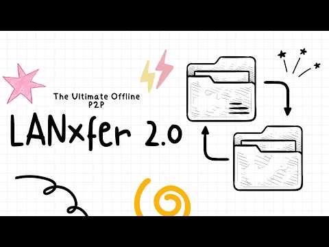 LANxfer 2.0: The Ultimate Offline P2P File Transfer | FOSS Hack 2026