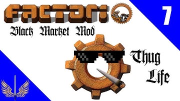 Factorio - Black Market Mod - Death World Challenge - Episode 7 - (Mini Mall)