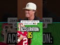 Jaxson Dart reacts to his CFB25 ratings 👀 #shorts