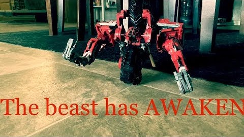 Transformers stop motion (demolisher transformation)