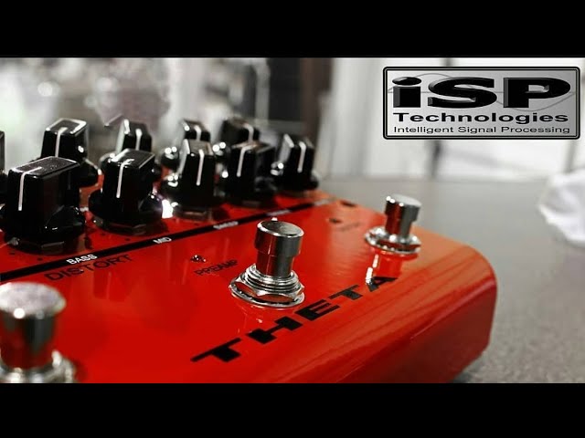 ISP Theta Preamp Pedal - Demo - YouTube