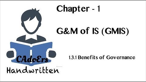 CA FINAL ISCA MNEMONICS | CH-1 GMIS clip #5 MNEMONICS | Benefits of GOVERNANCE