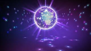 Spinning Purple Disco Ball Vj Loop   Disco Ball Animation Party Background