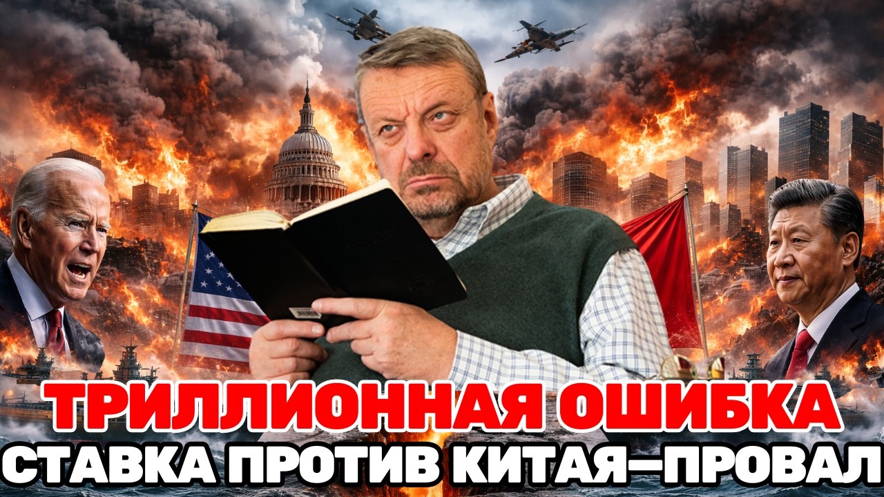 Андрей Девятов | ТРИЛЛИОННАЯ СТАВКА ВАШИНГТОНА: ТРИ ПРЕЗИДЕНТА ВЕРИЛИ В КРАХ КИТАЯ — И ПРОСЧИТАЛИСЬ