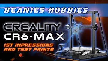 Creality CR6-Max Test Prints, The Best Biggest Printer I Own