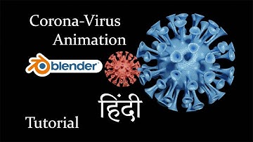 Create Microbe Animation in Blender | Blender[2.8] Tutorial in Hindi
