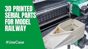 3d printed model railway parts in serial production