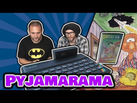 Pyjamarama - ZX Spectrum - Review & Lets Play - YouTube