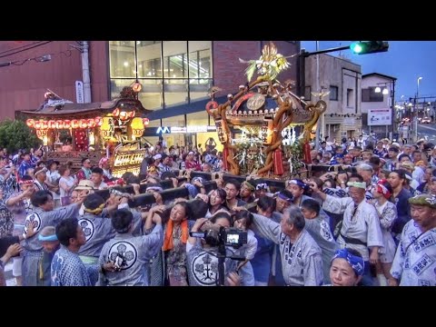 炉気と神輿 片瀬諏訪神社例大祭 2025【神輿還御パレード】神輿 発輿など
