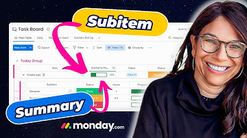The Ultimate monday.com Hack: Showing Subitem Column Summary in Parent Items