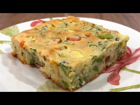 TORTA SALGADA DE LEGUMES FÁCIL DE LIQUIDIFICADOR | Receitas da Vila