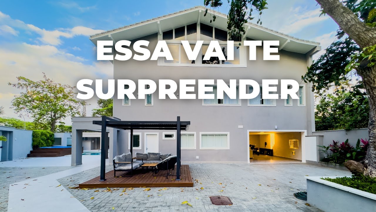 MUITO ACONCHEGANTE | Casa à venda na Barra da Tijuca | Santa Marina | Azuza Imóveis | CA1302_AZ