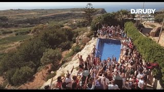 DJ Ruby Live Video set at Secret Villa Party, Undisclosed Location Malta, 24-05-15