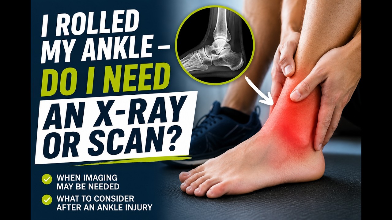 Rolled Your Ankle? When Do You Need an X-Ray or Scan?
