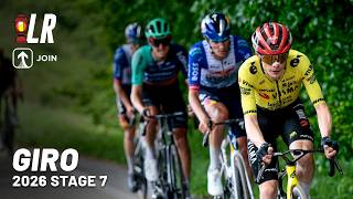 Vingegaard Digs Deep On First Mountain-Top Finish | Giro d'Italia 2026 Stage 7 | LR x JOIN Cycling
