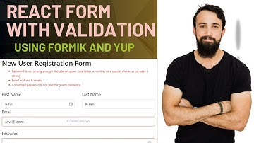Complete Form Validation Using Formik And Yup | React For Validation | Urdu/Hindi