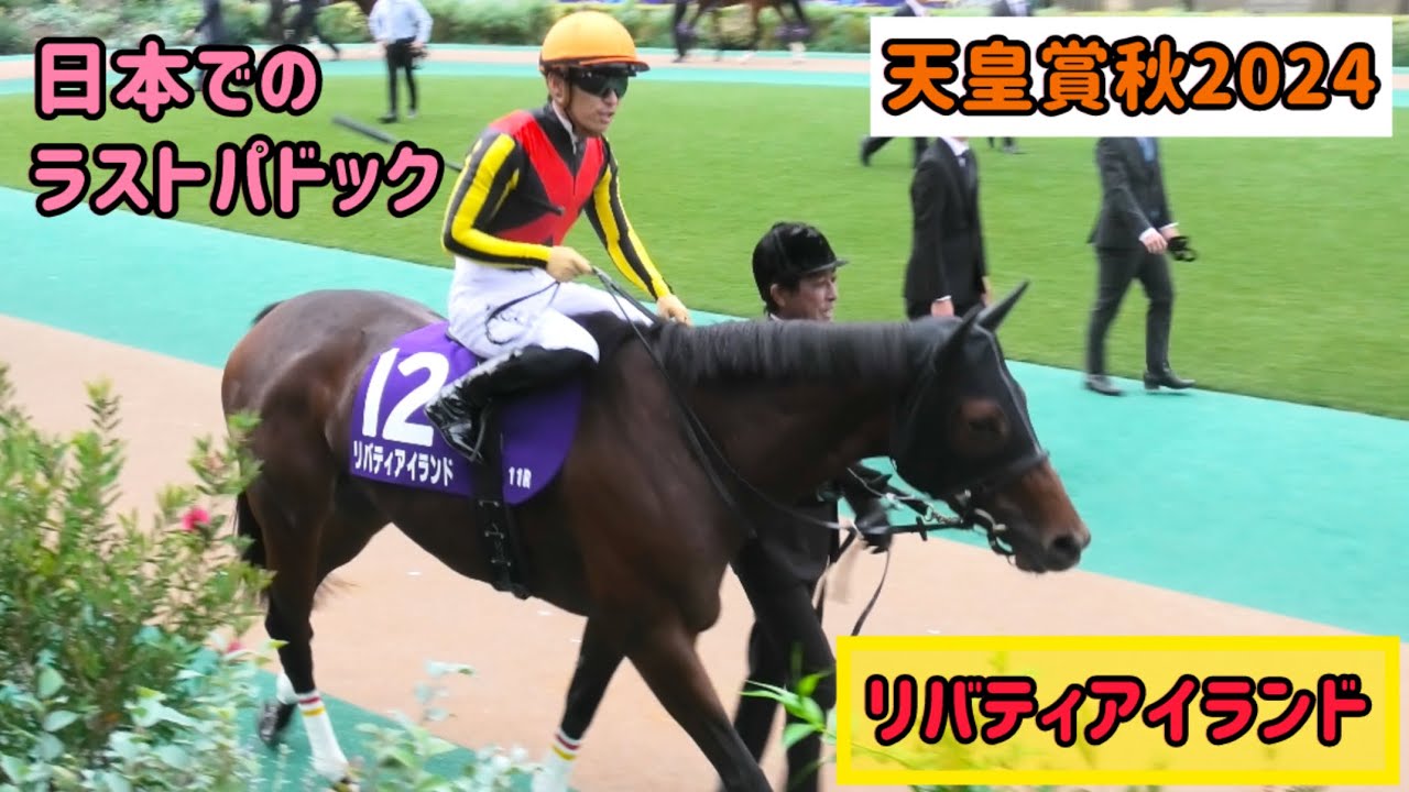 まねき馬 追悼SP No.2500リバティアイランド 追悼】リバティアイランド、日本でのラストパドック【天皇賞秋