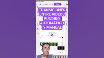 📹 Transiciones automáticas y manuales entre videos en Clipchamp