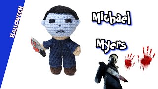 Crochet Michael Myers Amigurumi Step by step tutorial for beginners