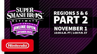 Super Smash Bros. Ultimate NA Online Open October 2020 - Finals: Regions 5 \& 6 - Part 2