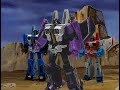 Transformers season 1 outro end credit scene