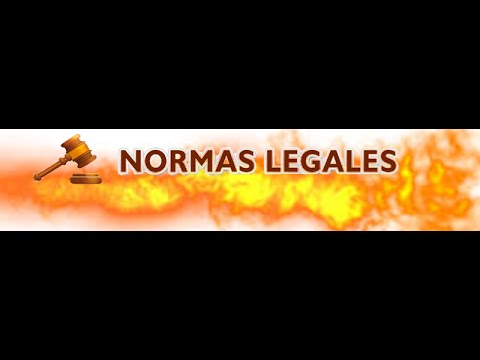 NORMAS LEGALES