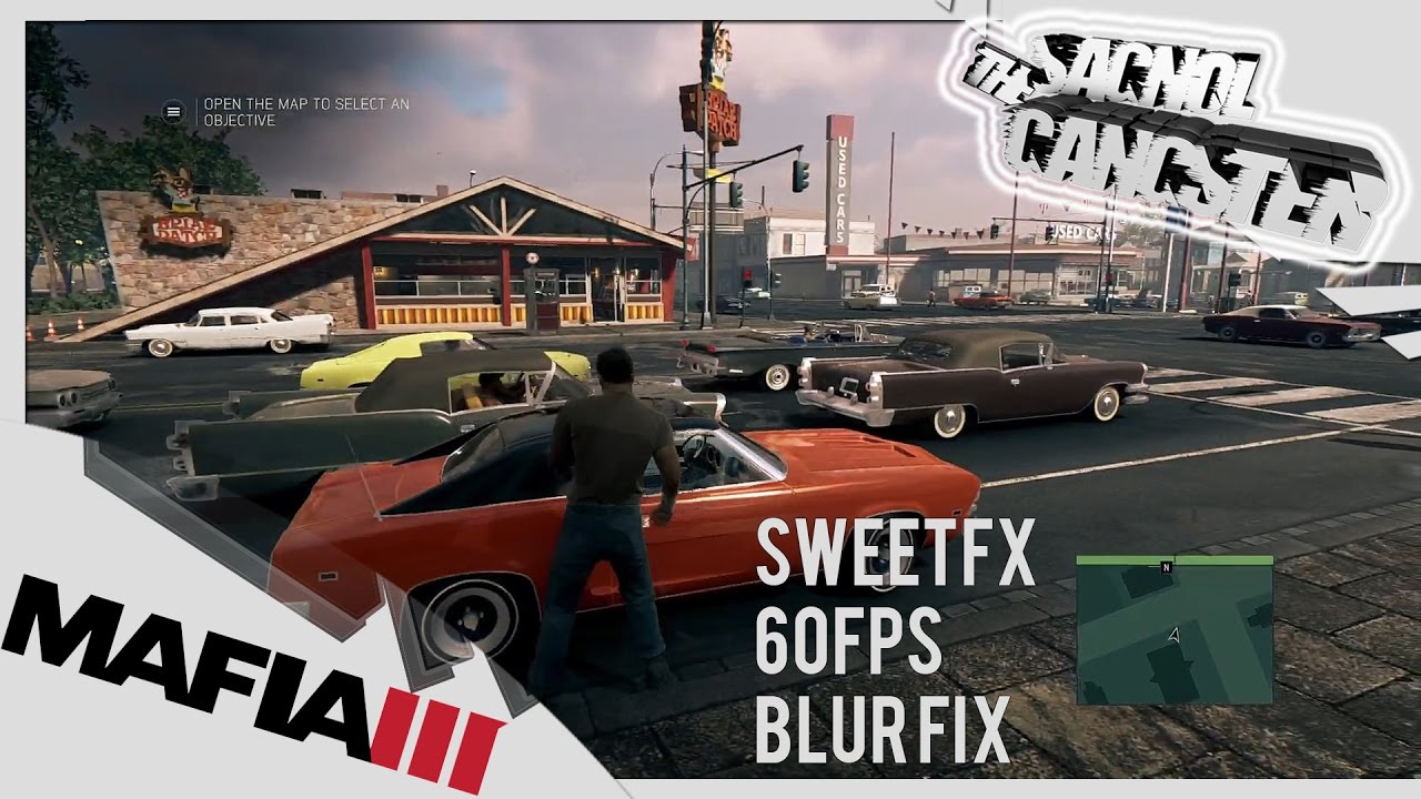 Mafia 3 / Update 1.01 / Blur Fix w/ Nyclix's Graphics Mod / GTX 1070 /  1080p - 60FPS 