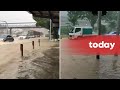 Flash floods at Upper Bukit Timah and Dunearn Road