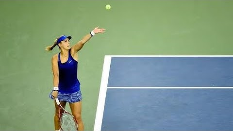 Understand the angle of descent!! Game changer for your serve!! - Rick Macci