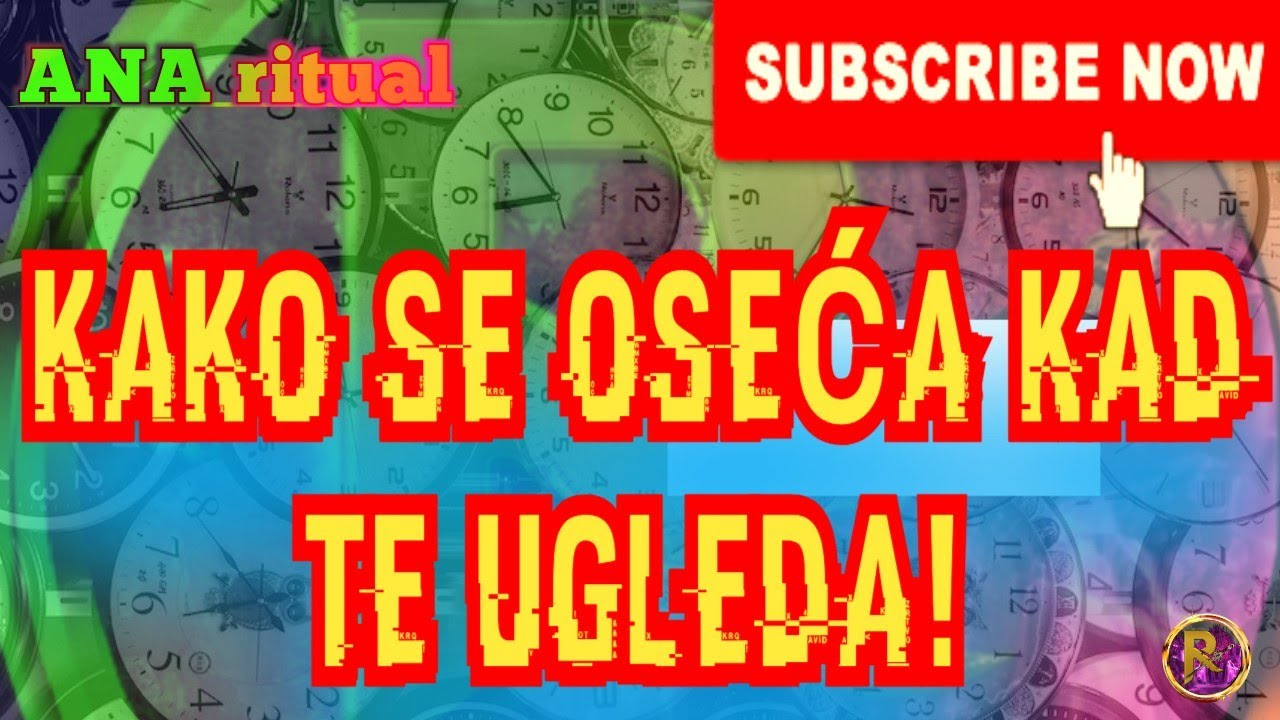 KAKO SE OSEĆA KAD TE UGLEDA?!