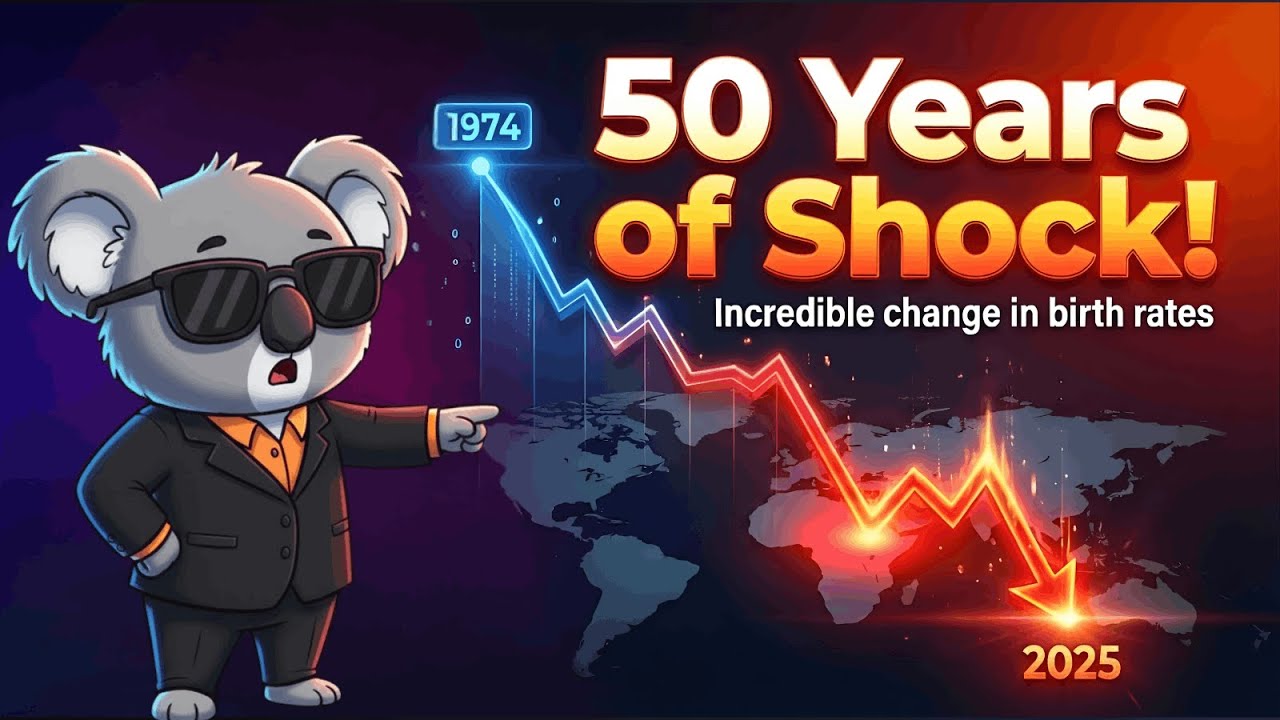 Demographic Revolution: Top 10 Countries with the Most Extreme Fertility Drops Since 1970