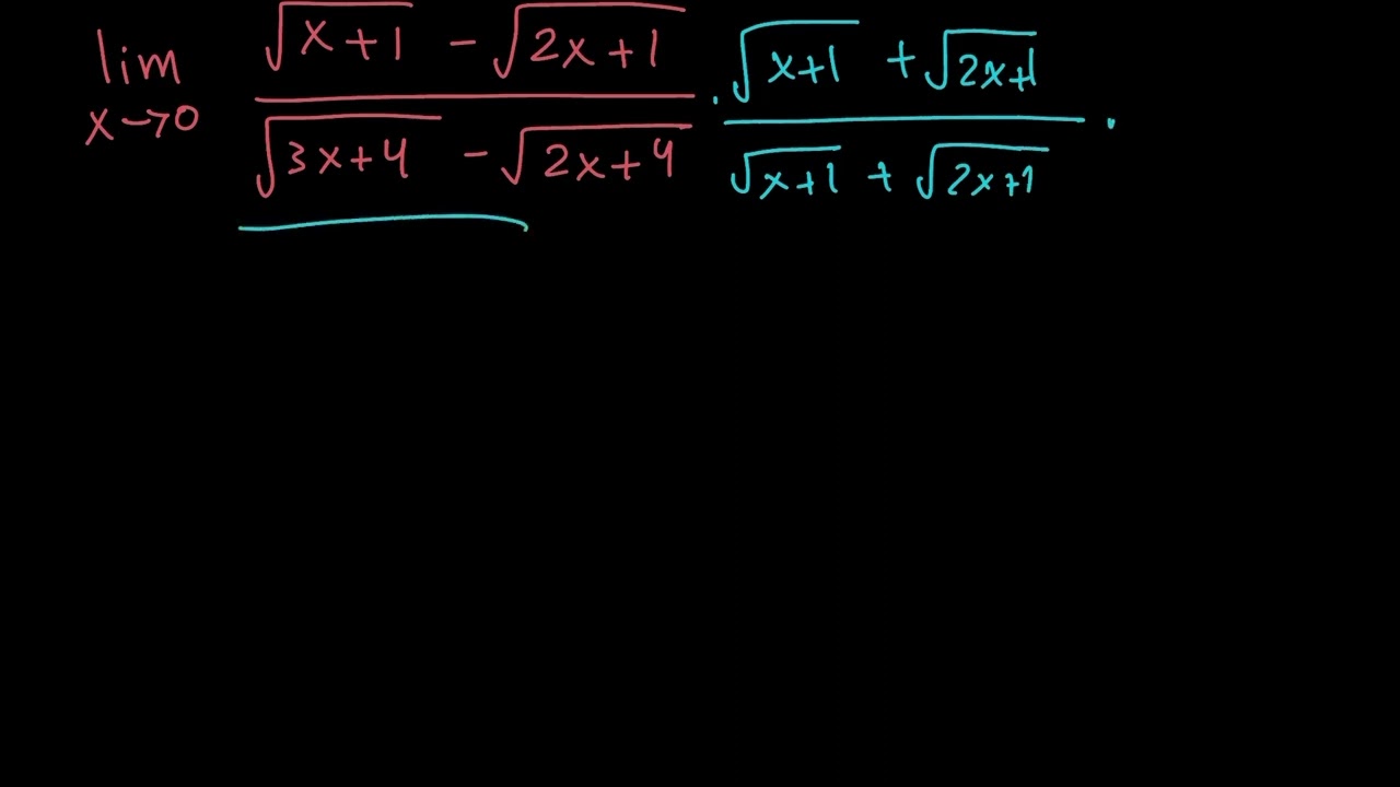 ايجاد الليميت جبرياً