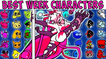 ALL BEST WEEK CHARACTERS | FNF Character Test | Gameplay VS Playground