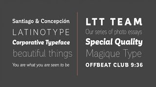 [GET] Corporative font family