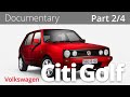 Classic documentary volkswagen citi golf  part 2  specifications 